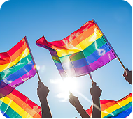 Pride flags